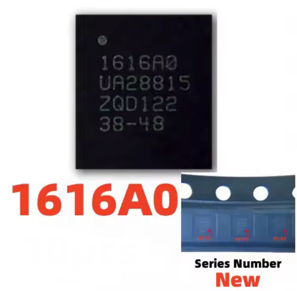 Chip USB Tristar U2 - 1616A0 - Series 13