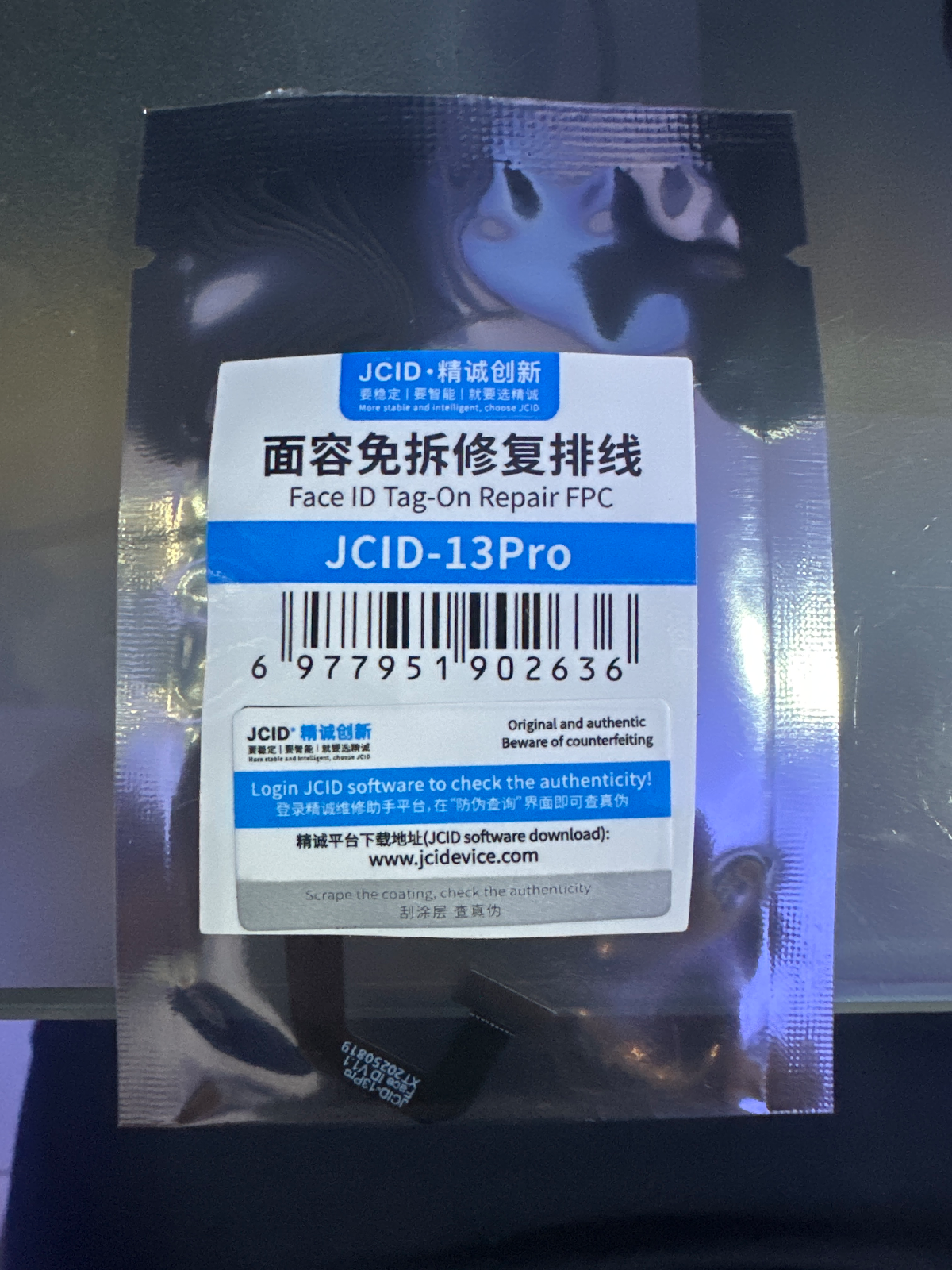 JCID Face ID Tag On i13Pro